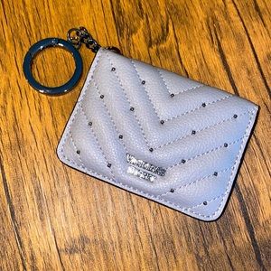 VS Keychain Card holder. Gray/Gunmetal
